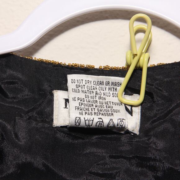 Vintage Nipon Night Beaded Evening Jacket Size Medium 80s - Picture 8 of 8